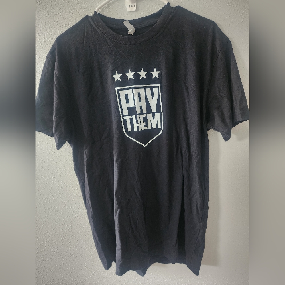 Next Level USWNT soccer tee. Size L